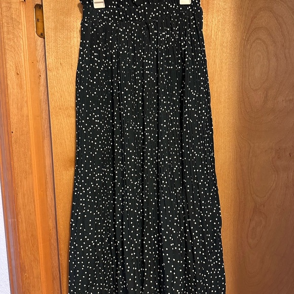 Nasty Gal Black Skirt with White Dots - Picture 1 of 2